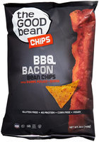 The Good Bean Gluten Free Bean Chips BBQ Bacon 5 oz - Vegan