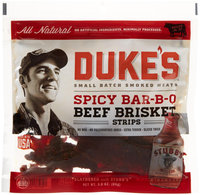 Dukes Duke's Jerky Steak Strips - Spicy Barbecue - 3 oz