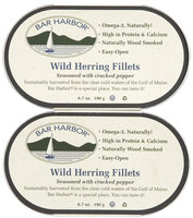 Bar Harbor Wild Herring Fillets with Cracked Pepper - 6.7 oz