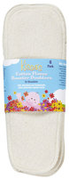 Kissaluvs Kissa's Cotton Fleece Boosters Doublers - Unbleached 6 pk