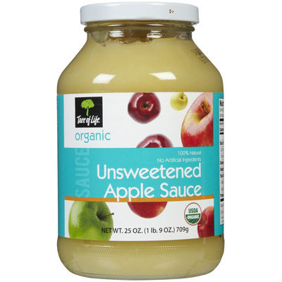 Tree of Life Organic Applesauce, Unsweetened - 1 ct.