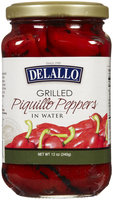 Delallo Grilled Piquillo Pepper, 12 oz