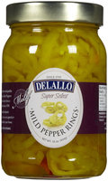 Delallo Mild Pepper Rings, 16 oz