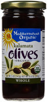 Mediterranean Organics Organic Unpiitted Kalamata Olives, 8.5 oz
