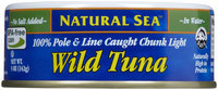 Natural Sea Wild Tuna in Water No Salt Added - 5 oz