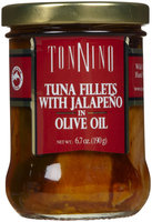 Tonnino B30293 Tonnino Tuna Fillet With Jalapeno -6x6.7oz