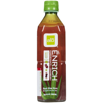 Alo Aloe Vera Pomegranate Cranberry Drink, 16.9 oz, 12 ct