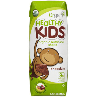 Orgain Healthy Kids Organic Nutritional Shake Chocolate 12 Shakes
