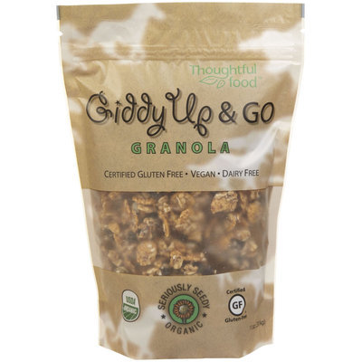Giddy Up & Go Granola Organic Gluten Free Seriously Seedy - 11 oz - Vegan