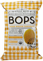 Good Boy Organics BOPS Baked Potato Snack Gluten Free Aged White Cheddar 3 oz