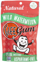 Glee Gum Natural Xylitol Sweetened Wild Watermelon 75 Sugar-Free Pieces