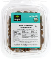 Tree Of Life Organic Whole Raw Almonds, 8 oz