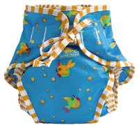 Kushies Reusable Swim Diaper - Goldfish Print Medium - 1 ct.