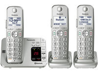 Panasonic DECT 6.0 Plus 1.9 GHz 3 Handset Cordless Phone With Digital Answering Machine
