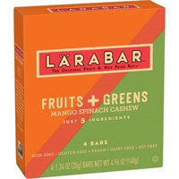 LARABAR® Fruits + Greens Mango Spinach Cashew Bars Fruit & Nut