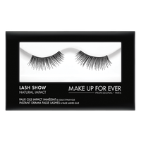MAKE UP FOR EVER Lash Show - N-104 Instant Drama False Lashes & False Lashes Glue - Natural Impact
