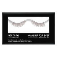 MAKE UP FOR EVER Lash Show - N-302 Instant Drama False Lashes & False Lashes Glue - Natural Impact