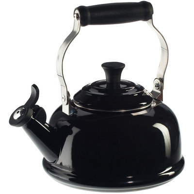 Le Creuset 1.8 QT Black Whistling Teakettle - Q3101-31