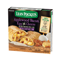 LEAN POCKETS Applewood Bacon, Egg & Cheese Sandwiches