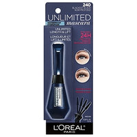 L'Oreal® Paris UNLIMITED Lash Lifting and Lengthening Waterproof Mascara Blackest Black
