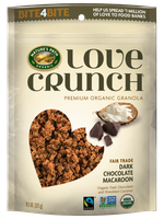 Nature's Path Love Crunch Dark Chocolate Macaroon Organic Granola