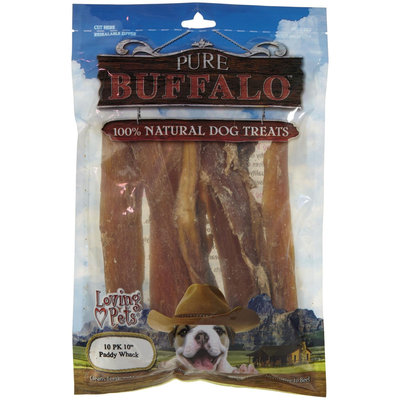Phillips Feed & Pet Supply Pure Buffalo Backstrap - 10 in./10 ct.