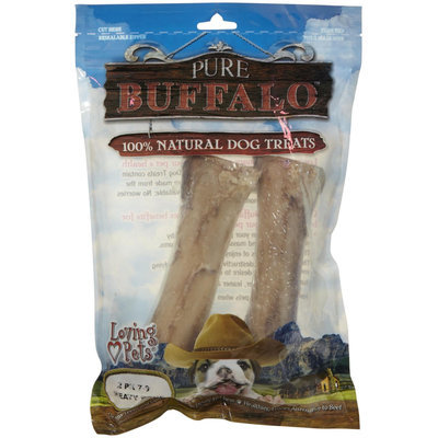 Loving Pets Loving Pet Pure Buffalo Femur Bones 7-9 Inch-2 Pack 5651
