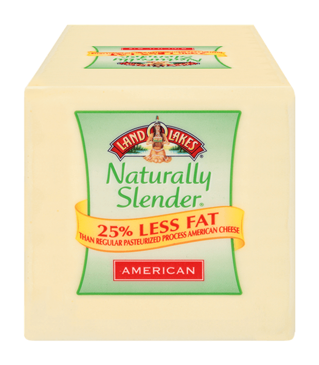 Land O'Lakes Naturally Slender 25 Less Fat American Cheese Reviews 2019