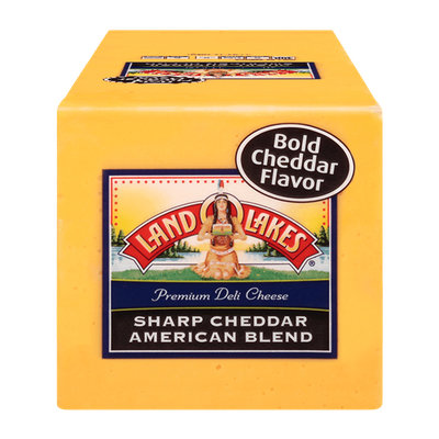 Land O'Lakes Premium Deli Cheese Sharp Cheddar American Blend
