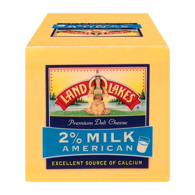 Land O'lakes 2% Milk Yellow American Cheese