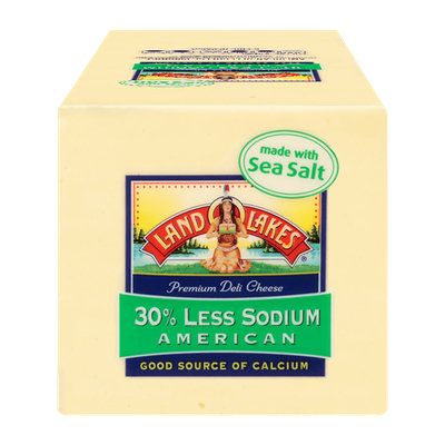 Land O'lakes 30% Less Sodium American with Sea Salt