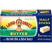 Land O'lakes Butter with Olive Oil and Sea Salt in Half Sticks