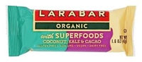 LARABAR® Organic with Superfoods Coconut Kale & Cacao Bars Fruit & Nut