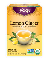 Yogi Tea Lemon Ginger Healing Formula Herbal Tea