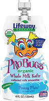 Lifeway Organic Pretty Plain ProBugs Whole Milk Kefir