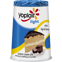 Yoplait® Light Boston Cream Pie Chocolate Flavored Crumbles With Yogurt