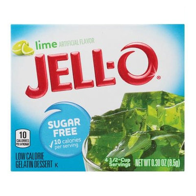 JELL-O Sugar Free Lime Gelatin Dessert