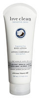 Live Clean Fragrance Free Body Lotion