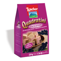 Loacker Quadratini Blackcurrant Wafer