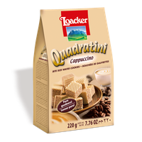 Loacker Quadratini Cappuccino Wafer