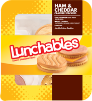 Lunchables Ham & Cheddar Cracker Stackers