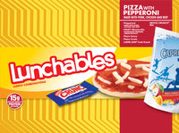Lunchables Pizza with Pepperoni Made with Pork,Chicken & Beef