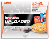 Lunchables Uploaded Ultimate Double Cheese Deep Dish Pizza
