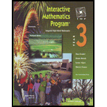 Interactive Mathematics Program: Year 3