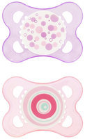 MAM Trends Silicone Pacifier - Girl - 0-6 Months - 1 ct.