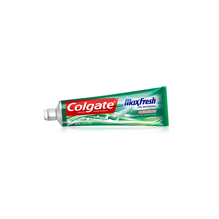 Colgate® MaxFresh® WITH MINI BREATH STRIPS Clean Mint Fluoride Toothpaste