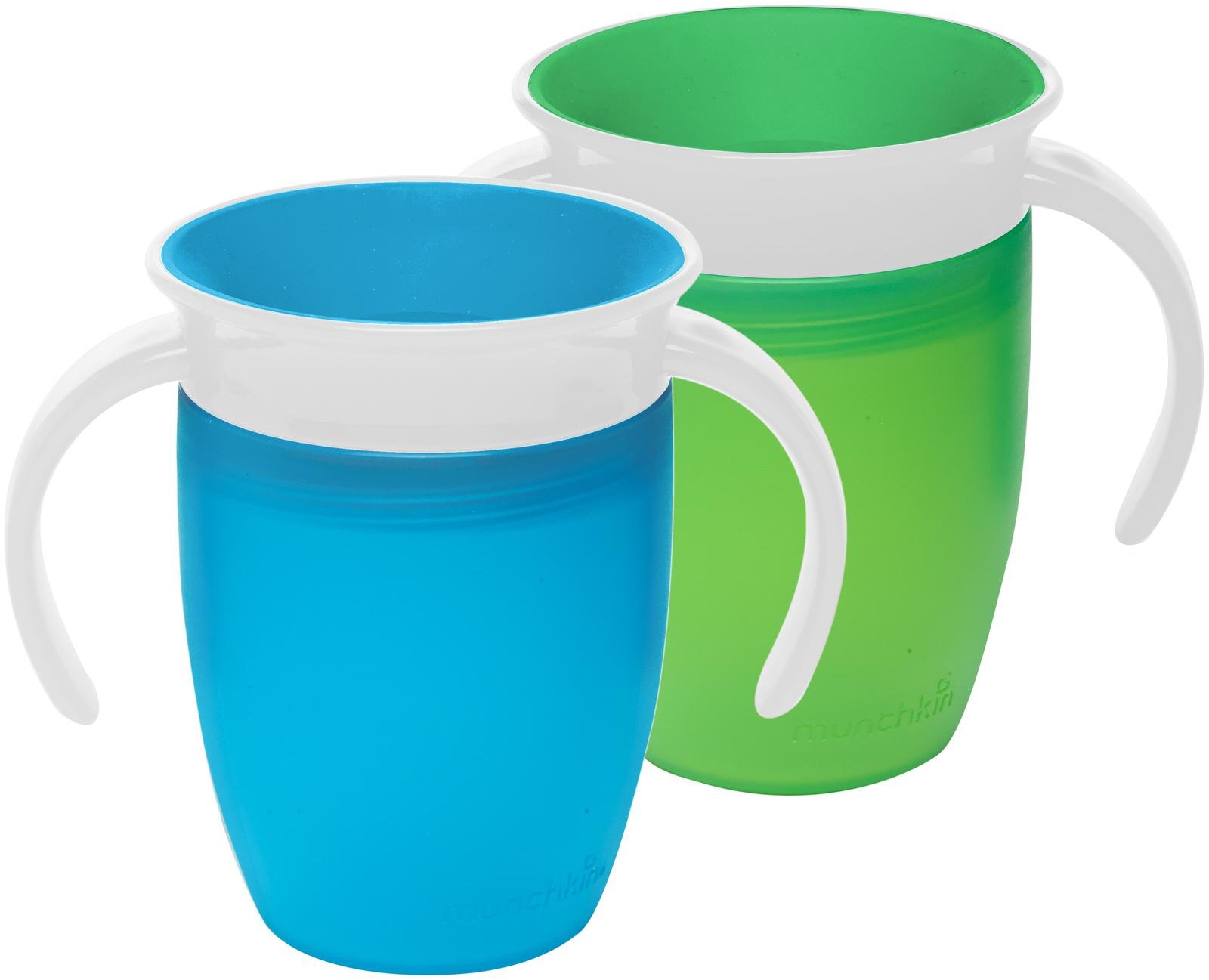 Munchkin Miracle 360 Degree 7 Ounce Trainer Cup - 2 Pack