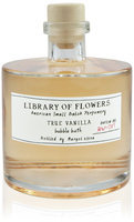 Library of Flowers Bubble Bath, True Vanilla