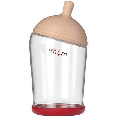 MimiJumi 8oz Baby Bottle Very Hungry