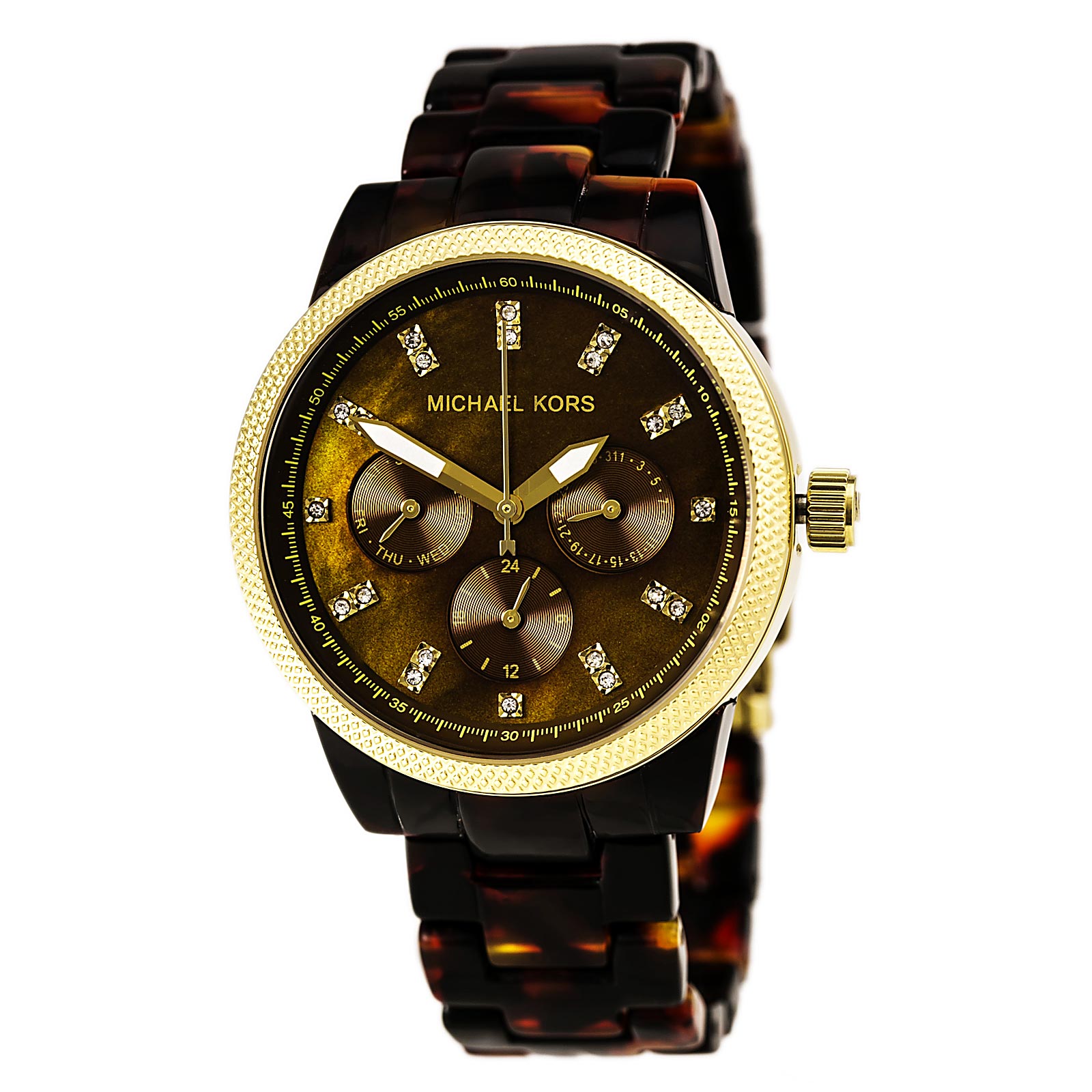 Michael Kors Tortoise Jet Set Women's Watch - MK5038